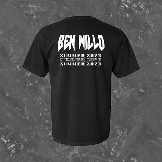 Ben Willo - Summer 2023 - Black T-Shirt